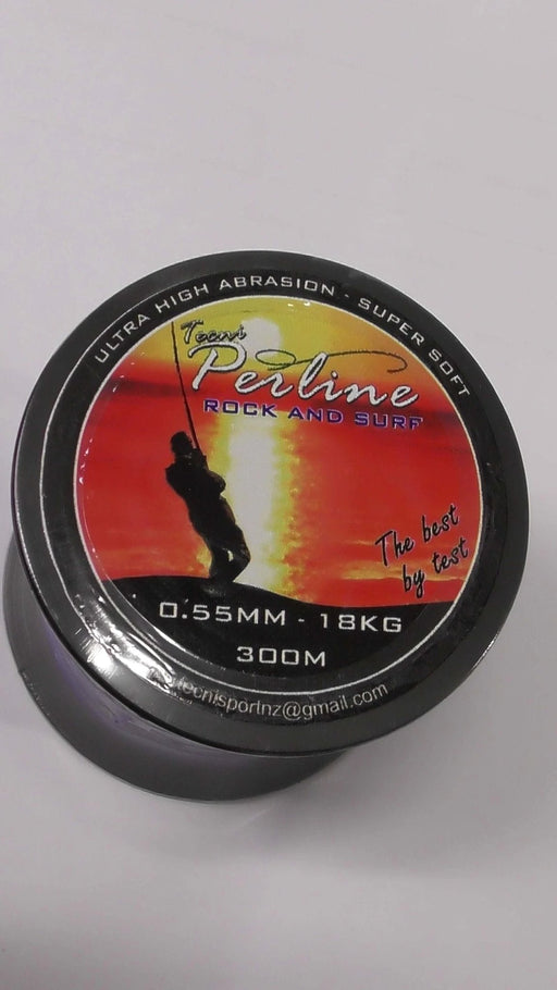 Tecni-Perline ROCK & SURF Blue  0.55MM X 18KG X 300M spool with high abrasion and soft texture.