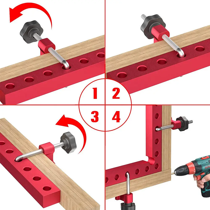 90 Degree Positioning Squares Right Angle Clamp Woodworking Carpenter Tool by salelink.co.nz