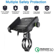 g8buynz Motorcycle Phone Mount Charger USB 3.0 Socket Handlebar/ Rear-View Mirror Motorcycle Phone Mount Charger USB 3.0 Socket Handlebar/ Rear-View Mirror
