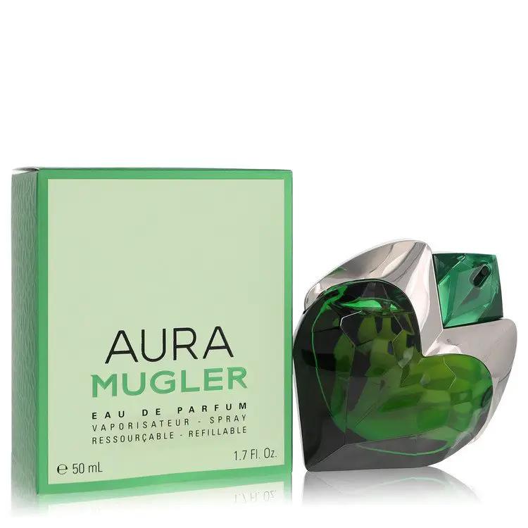 Mugler Aura Eau De Parfum Spray Refillable by Thierry Mugler 50 ml by Brands HD