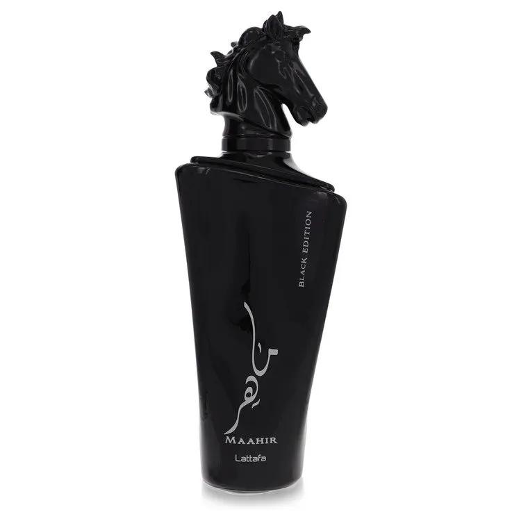 Brands HD Eau De Parfum Spray (Unisex Unboxed) Maahir Black Edition Eau De Parfum Spray (Unisex Unboxed) by Lattafa 100 ml Maahir Black Edition Eau De Parfum Spray (Unisex Unboxed) by Lattafa 100 ml