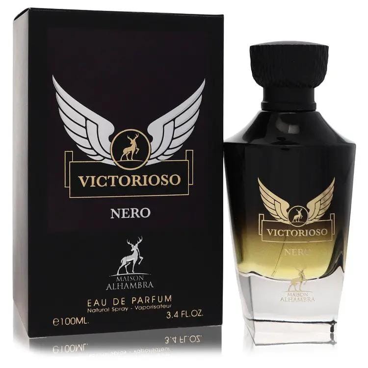 Brands HD Eau De Parfum Spray Maison Alhambra Victorioso Nero Eau De Parfum Spray by Maison Alhambra 100 ml Maison Alhambra Victorioso Nero Eau De Parfum Spray by Maison Alhambra 100 ml