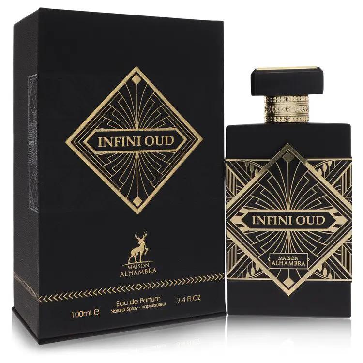 Maison Alhambra Infini Oud Eau De Parfum Spray (Unisex) by Maison Alhambra 100 ml by Brands HD