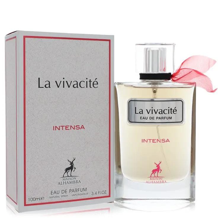 Brands HD Eau De Parfum Spray Maison Alhambra La Vivacite Intensa Eau De Parfum Spray by Maison Alhambra 100 ml Maison Alhambra La Vivacite Intensa Eau De Parfum Spray by Maison Alhambra 100 ml