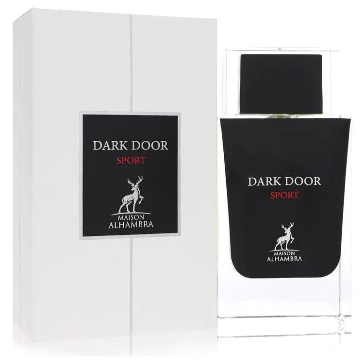 Brands HD Eau De Parfum Spray (Unisex) Maison Alhambra Dark Door Sport Eau De Parfum Spray (Unisex) by Maison Alhambra 100 ml Maison Alhambra Dark Door Sport Eau De Parfum Spray (Unisex) by Maison Alhambra 100 ml
