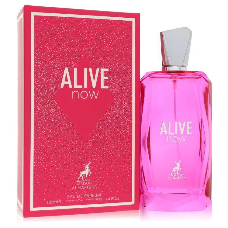 Brands HD Eau De Parfum Spray Maison Alhambra Alive Now Eau De Parfum Spray by Maison Alhambra 100 ml Maison Alhambra Alive Now Eau De Parfum Spray by Maison Alhambra 100 ml
