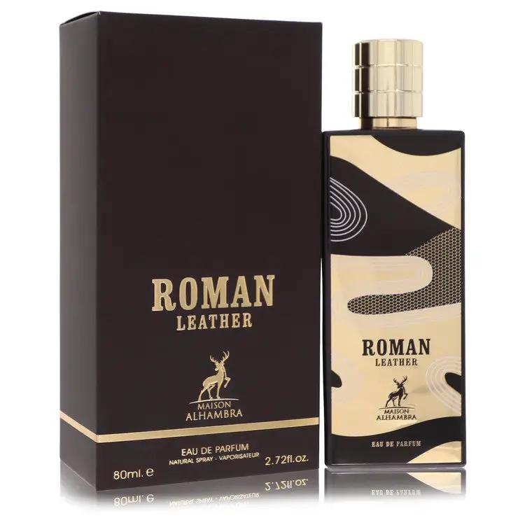 Brands HD Eau De Parfum Spray (Unisex) Maison Alhambra Roman Leather Eau De Parfum Spray (Unisex) by Maison Alhambra 80 ml Maison Alhambra Roman Leather Eau De Parfum Spray (Unisex) by Maison Alhambra 80 ml
