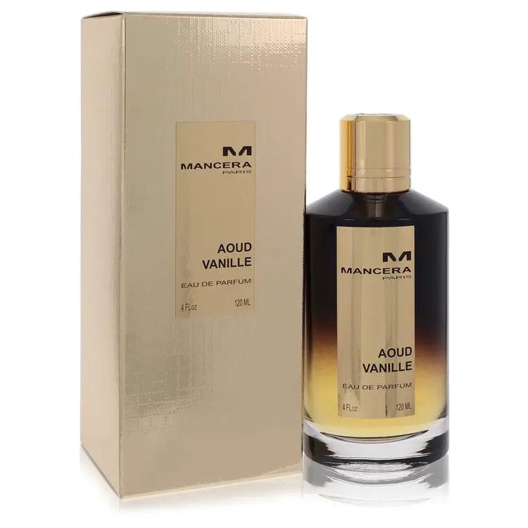 Mancera Aoud Vanille Eau De Parfum Spray (Unisex) by Mancera 120 ml by Brands HD