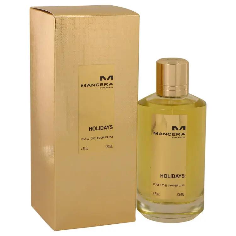 Mancera Holidays Eau De Parfum Spray (Unisex) by Mancera 120 ml by Brands HD