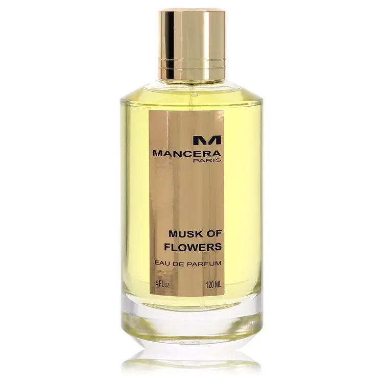 Brands HD Eau De Parfum Spray (Unboxed) Mancera Musk Of Flowers Eau De Parfum Spray (Unboxed) by Mancera 120 ml Mancera Musk Of Flowers Eau De Parfum Spray (Unboxed) by Mancera 120 ml