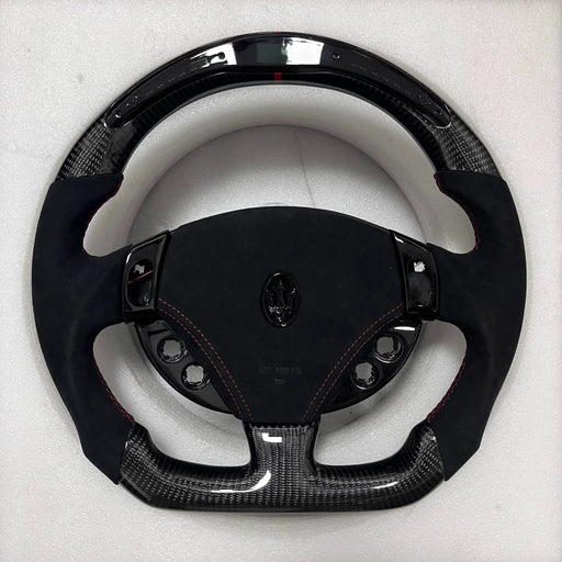 Maserati Steering Wheel (Carbon Fiber+Alcantara) #02 by CARBONISE