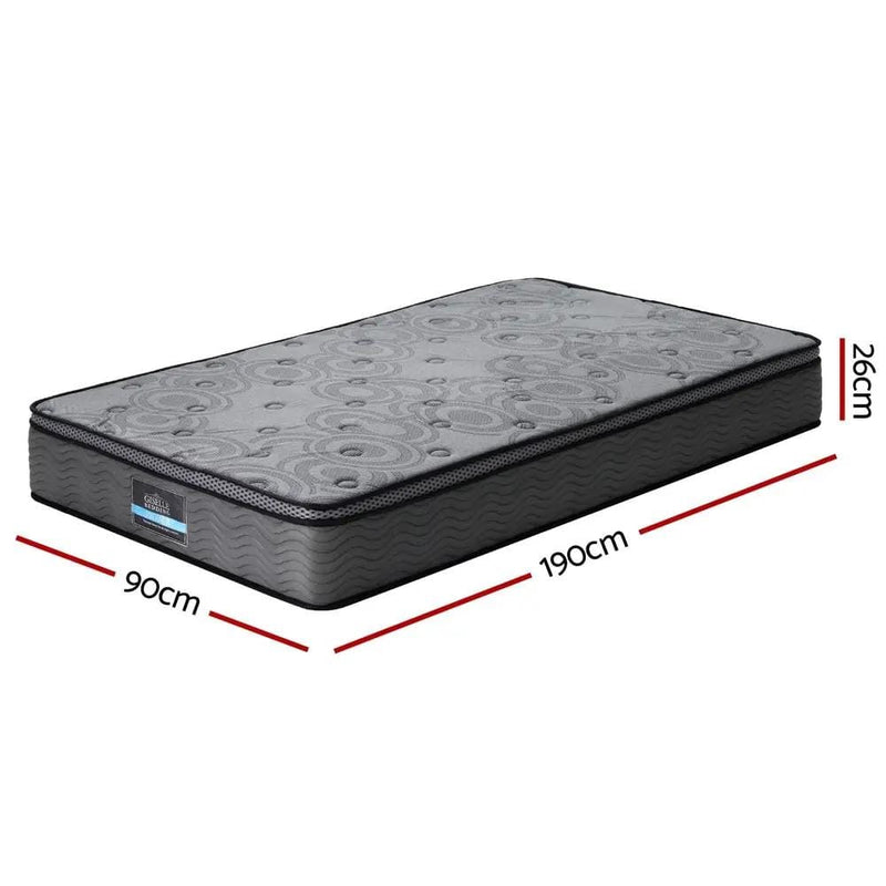 SportZone.co.nz Furniture > Mattresses > Single Mattress 26cm Mattress Bed Giselle Single 26cm Mattress Bed Giselle Single