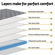 SportZone.co.nz Furniture > Mattresses > Single Mattress 26cm Mattress Bed Giselle Single 26cm Mattress Bed Giselle Single