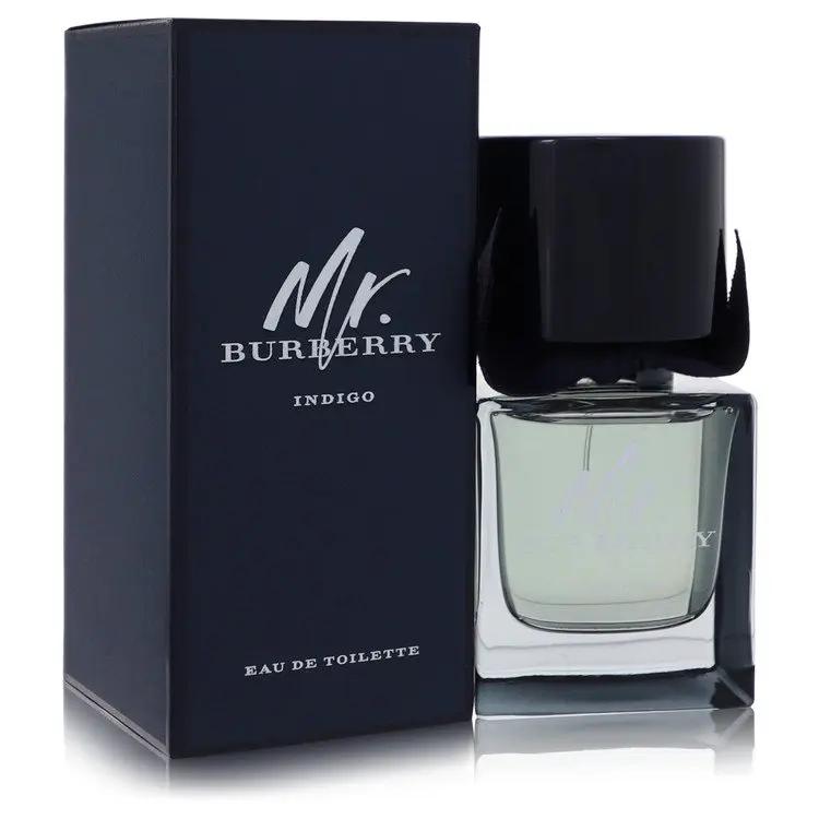 Mr Burberry Indigo Eau De Toilette Spray by Burberry 50 ml by Brands HD