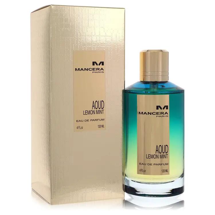 Mancera Aoud Lemon Mint Eau De Parfum Spray (Unisex) by Mancera 120 ml by Brands HD