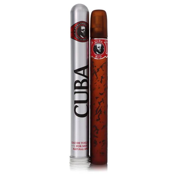 Cuba Red Eau De Toilette Spray by Fragluxe 34 ml by Brands HD