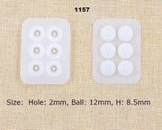 Spherical Bracelet Beads Moulds by Resin Art NZ