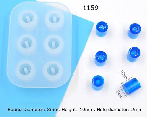 Spherical Bracelet Beads Moulds by Resin Art NZ