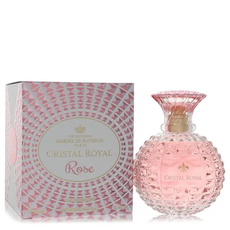 Marina De Bourbon Cristal Royal Rose Eau De Parfum Spray by Marina De Bourbon 100 ml by Brands HD