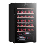 BroDeals Fridge Midea 93L Black Wine Cooler Midea 93L Black Wine Cooler