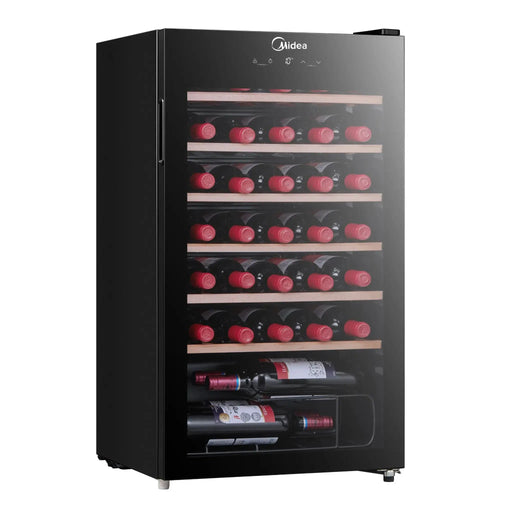 BroDeals Fridge Midea 93L Black Wine Cooler Midea 93L Black Wine Cooler