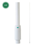 1.8 Mtr VHF Detachable Whip Black/White (fits MBL Base) by ASM