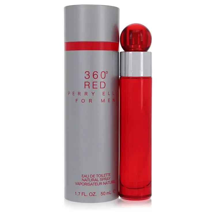 Perry Ellis 360 Red Eau De Toilette Spray by Perry Ellis 50 ml by Brands HD