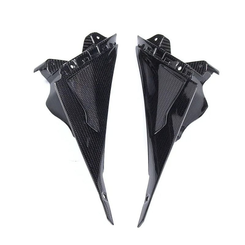 Kawasaki ZX6R 2024+ (Water Tank Guard Panels) Dry Carbon by CARBONISE