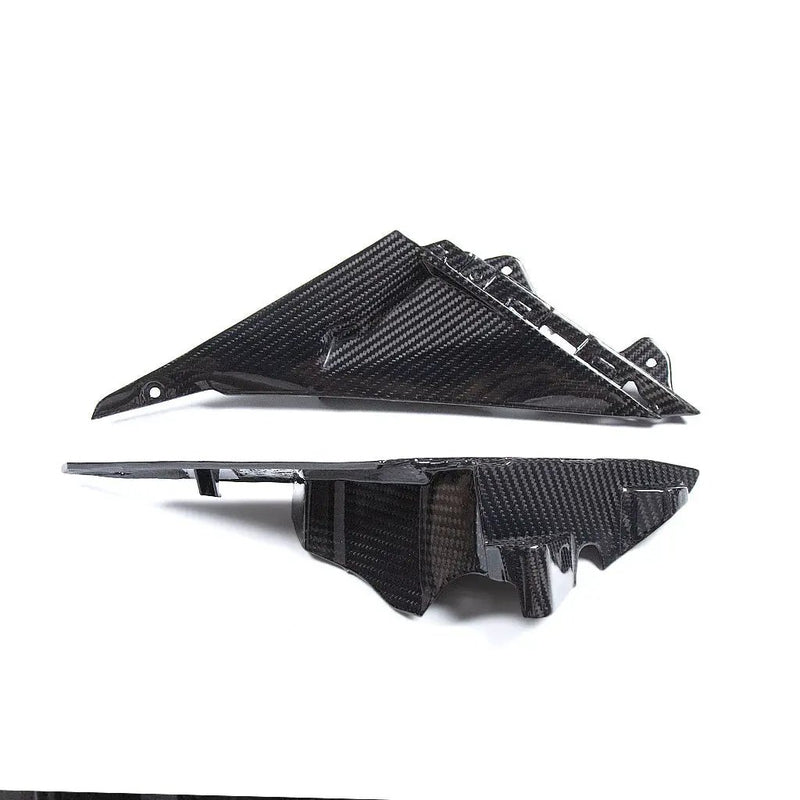 Kawasaki ZX6R 2024+ (Water Tank Guard Panels) Dry Carbon by CARBONISE