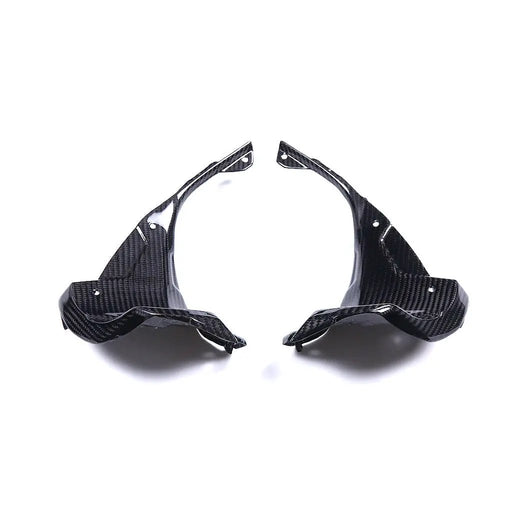 Kawasaki ZX6R 2024+ (Inner Dash Intake Trims) Dry Carbon by CARBONISE