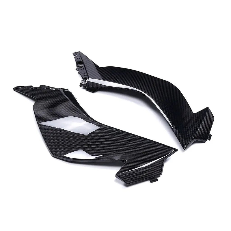 Kawasaki ZX6R 2024+ (Front Side Fairing) Dry Carbon by CARBONISE