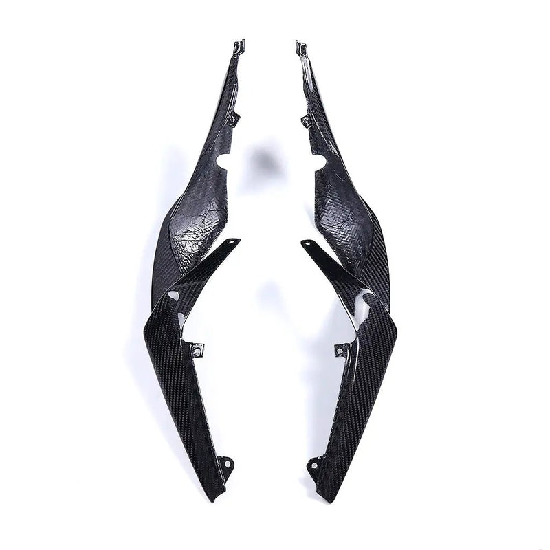 Kawasaki ZX6R 2024+ (Rear Seat Side Panel Cover) Dry Carbon by CARBONISE