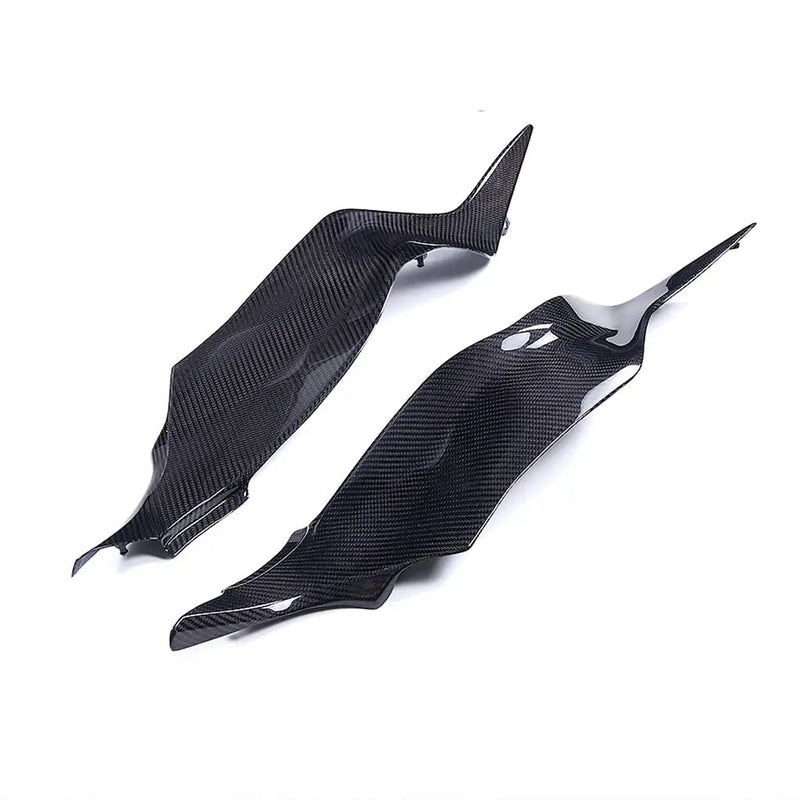 Kawasaki ZX6R 2024+ (Tank Side Panel Cover) Dry Carbon by CARBONISE