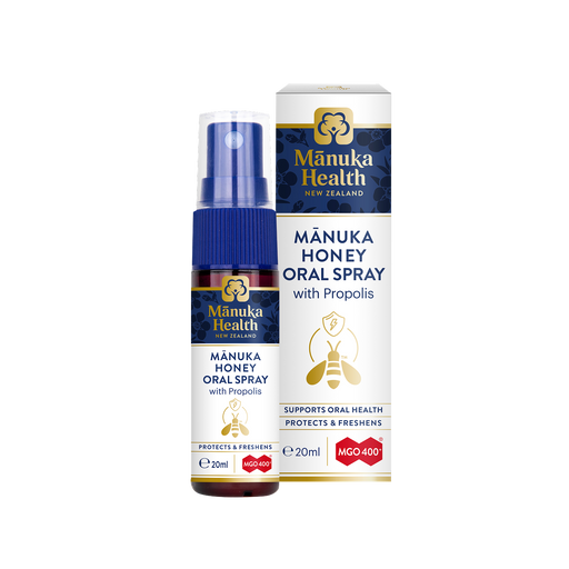 Manuka Honey & Propolis Throat Spray NZ by Manuka Health