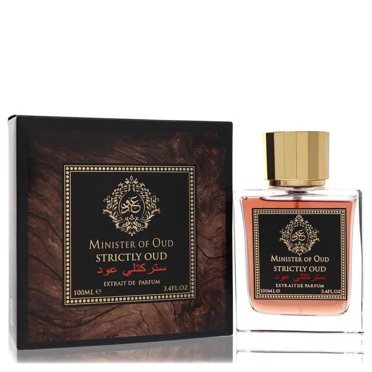 Brands HD Extrait De Parfum Spray Minister Of Oud Strictly Oud Extrait De Parfum Spray by Fragrance World 100 ml Minister Of Oud Strictly Oud Extrait De Parfum Spray by Fragrance World 100 ml