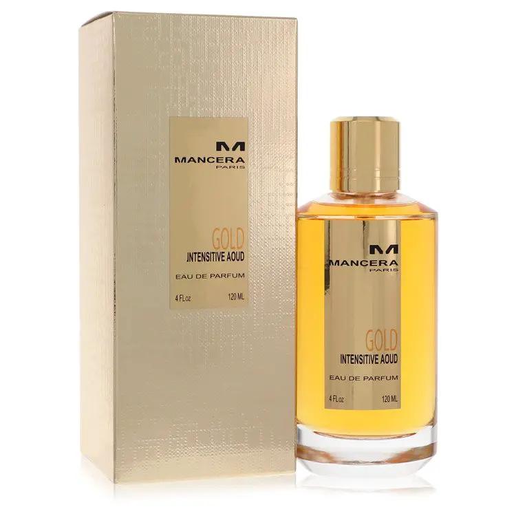 Mancera Intensitive Aoud Gold Eau De Parfum Spray (Unisex) by Mancera 120 ml by Brands HD