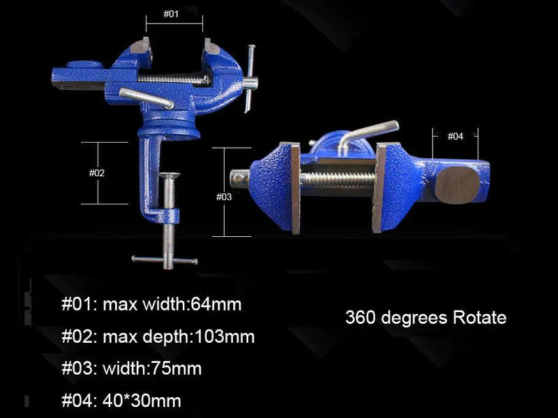 Bench Vise by Resin Art NZ