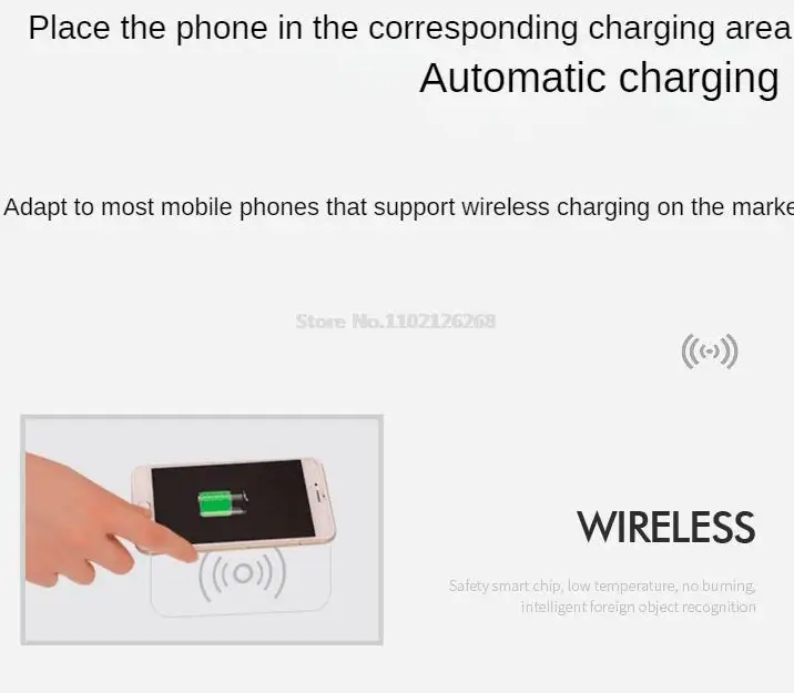 'Nicola' Smart Bedside Table with Intelligent Wireless Charging (USB-C Port DOES NOT WORK!) by sue-e furniture