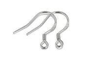 S925 Sterling Silver Earring Hook- One pair by Resin Art NZ