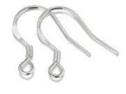 S925 Sterling Silver Earring Hook- One pair by Resin Art NZ