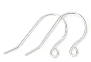 S925 Sterling Silver Earring Hook- One pair by Resin Art NZ