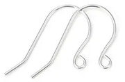 S925 Sterling Silver Earring Hook- One pair by Resin Art NZ