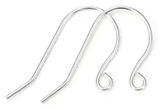 S925 Sterling Silver Earring Hook- One pair by Resin Art NZ