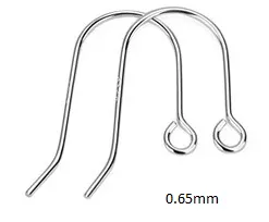 S925 Sterling Silver Earring Hook- One pair by Resin Art NZ