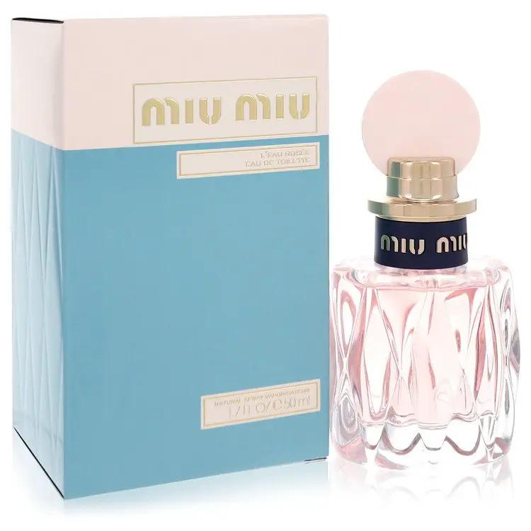 Miu Miu Leau Rosee Eau De Toilette Spray by Miu Miu 50 ml by Brands HD