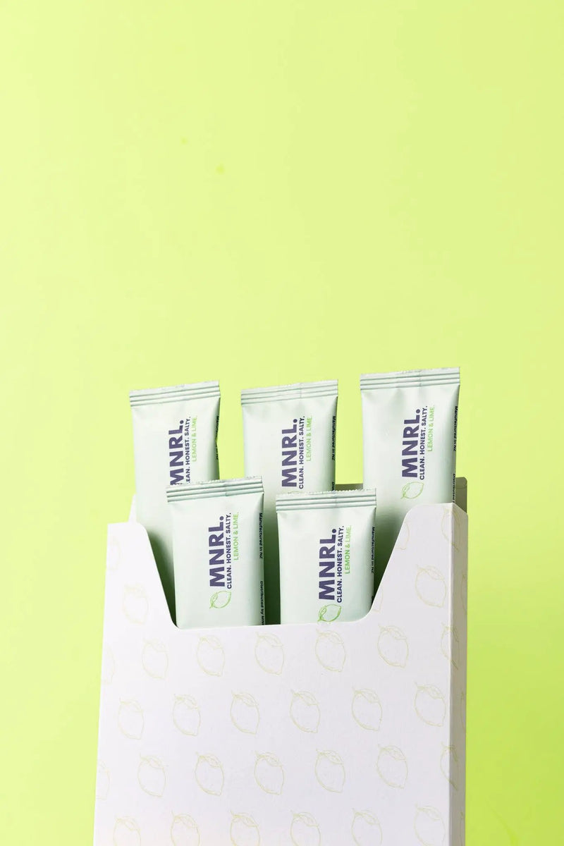 MNRL.NZ MNRL Replenish Salt Sachets Sample and Mini Packs 5 or 7 Sachets MNRL Replenish Salt Sachets Mini and Sample Packs