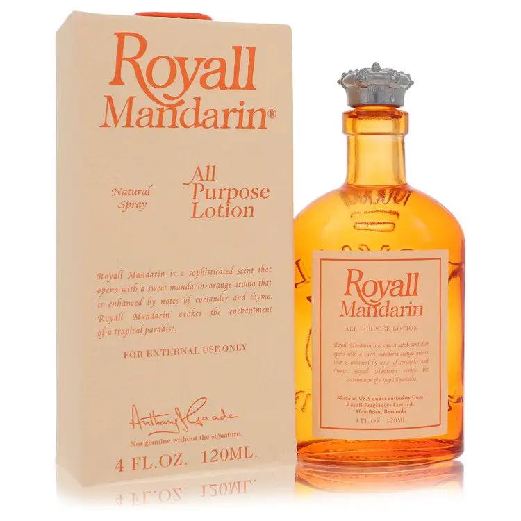 Royall Mandarin All Purpose Lotion / Cologne by Royall Fragrances 120 ml by Brands HD