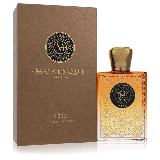Brands HD Eau De Parfum Spray (Unisex) Moresque Seta Secret Collection Eau De Parfum Spray (Unisex) by Moresque 75 ml Moresque Seta Secret Collection Eau De Parfum Spray (Unisex) by Moresque 75 ml