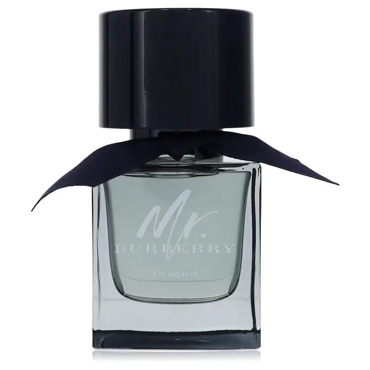 Mr Burberry Indigo Eau De Toilette Spray (unboxed) by Burberry 50 ml by Brands HD