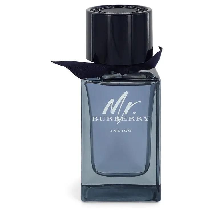 Mr Burberry Indigo Eau De Toilette Spray (unboxed) by Burberry 100 ml by Brands HD